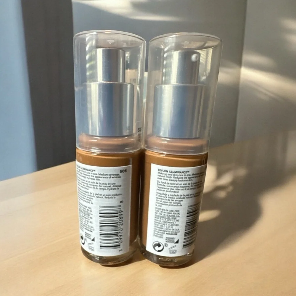 Bundle of 2 Revlon Illuminance Foundation – 505 Rich Sand – NIB